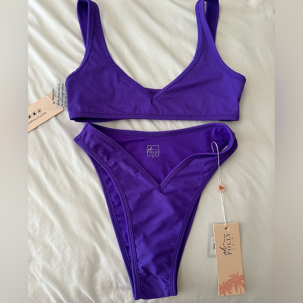 Oh Polly purple bikini
